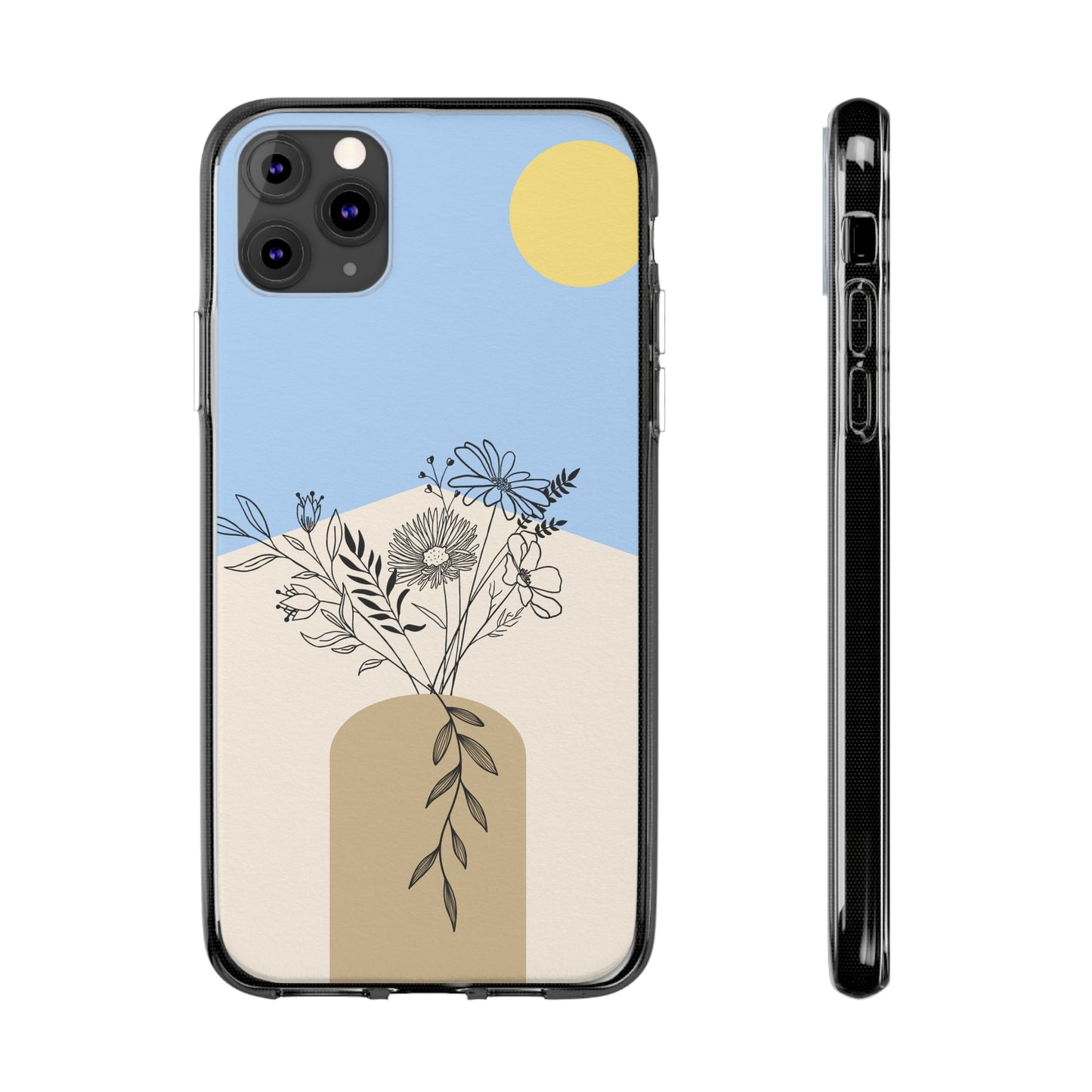 phone case flower bouquet