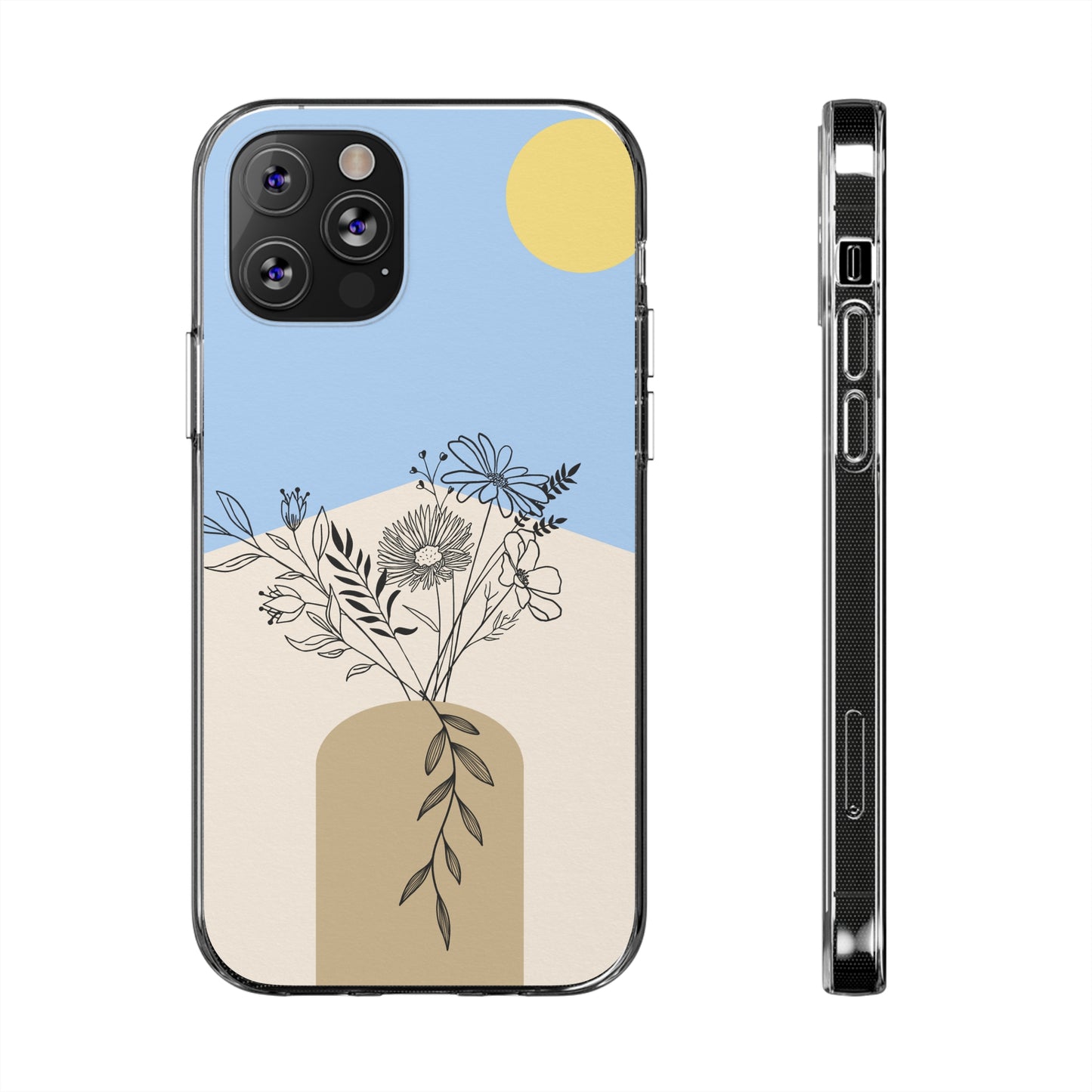 phone case flower bouquet